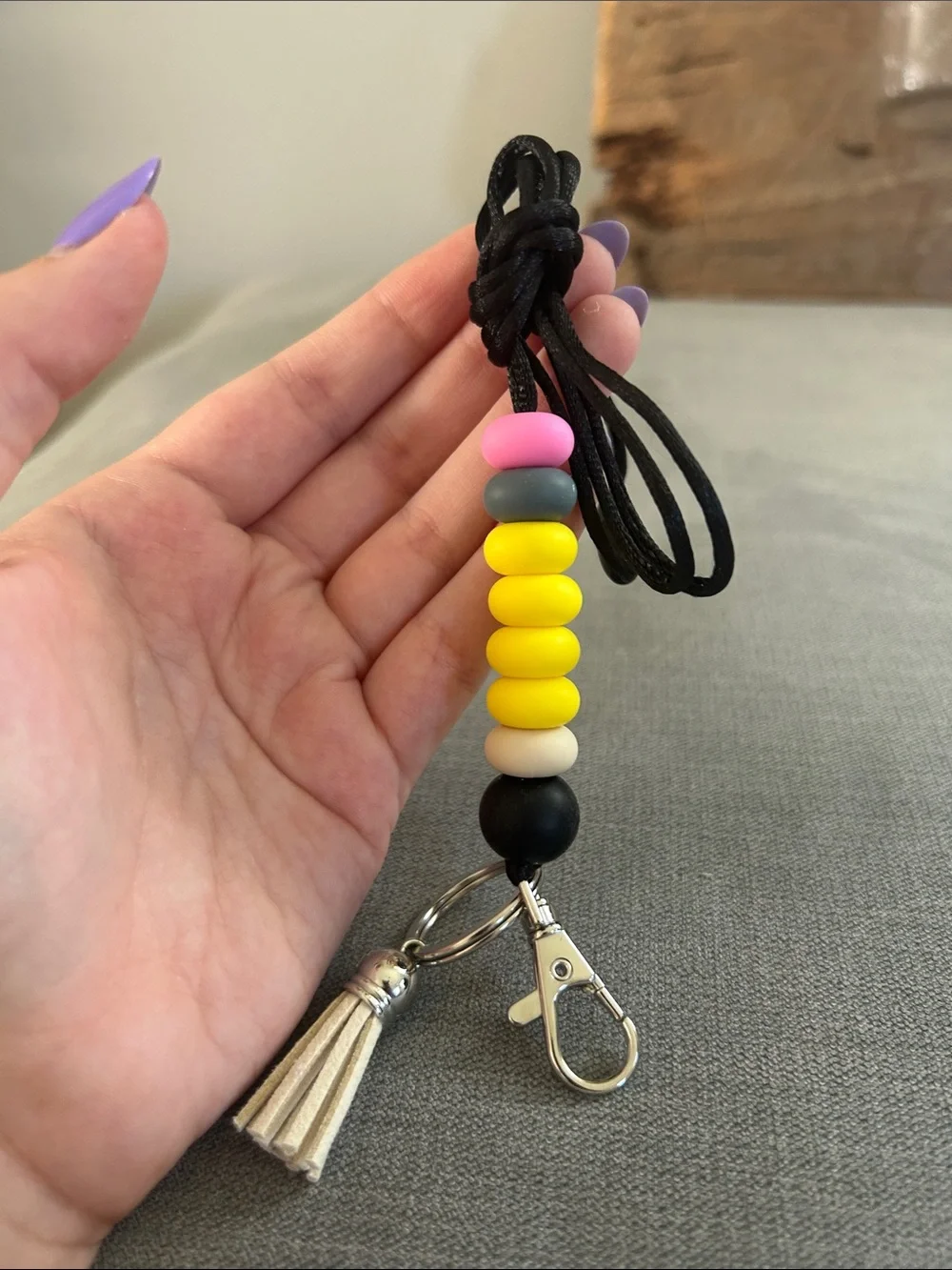 Bead Keychain Lanyard